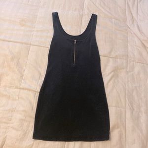 PINK Victoria’s Secret Front quarter zip tank mini dress